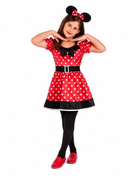 Costume di topolina | Costumi per bambini Il Re del Carnevale